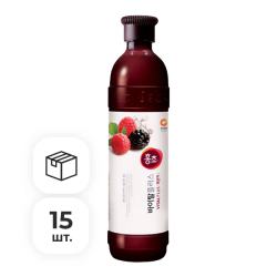 Концентрированная смесь для напитков Hong-Cho Ежевика Daesang, 500 мл х 15 шт