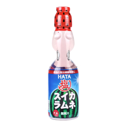 Напиток газированный Ramune со вкусом арбуза Hata Kosen, 200 мл