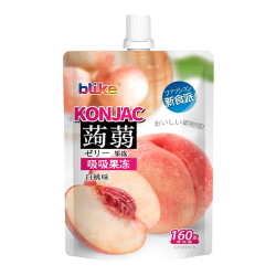 Желе конняку со вкусом персика Blike, 160 г
