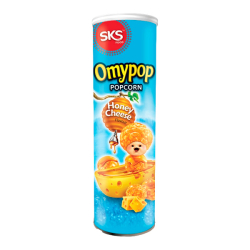 Попкорн со вкусом сыра и меда Omypop, 85 г