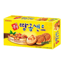 Печенье с арахисовым кремом Crown, 155 г