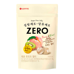 Жевательный мармелад Zero Fruits Jelly без сахара Lotte, 52 г