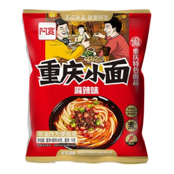 Лапша быстрого приготовления по-чунцински острая Akuan, пачка 100 г