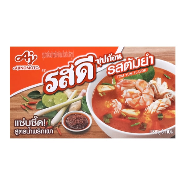 Кубики бульонные с пастой чили для Том Ям Ajinomoto, 24 г