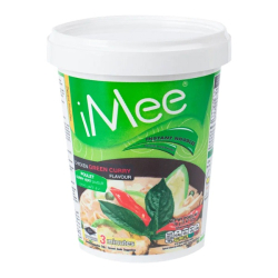 Лапша быстрого приготовления с зеленой пастой карри со вкусом курицы iMee, стакан 70 г