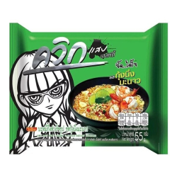 Лапша быстрого приготовления со вкусом острой креветки Wai Wai, пачка 55 г