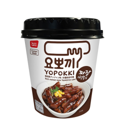 Рисовые клёцки ттокпокки чачжан Yopokki, стакан 120 г Рисовые клёцки ттокпокки чачжан Yopokki, стакан 120 г