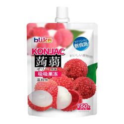 Желе конняку со вкусом личи Blike, 160 г