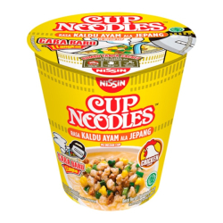 Лапша быстрого приготовления со вкусом курицы Nissin, стакан 67 г