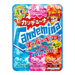 Жевательный мармелад Pure со вкусом колы и содовой Kanro, 72 г