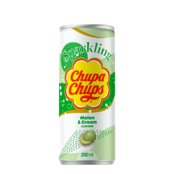 Напиток газированный Chupa Chups со вкусом дыни со сливками Sparkling OKF, 250 мл