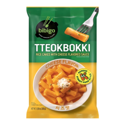 Рисовые клёцки ттокпокки с сырным соусом CJ Bibigo, пачка 360 г Рисовые клёцки ттокпокки с сырным соусом CJ Bibigo, пачка 360 г