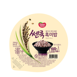 Рис быстрого приготовления черный Dongwon, 210 г Рис быстрого приготовления черный Dongwon, 210 г