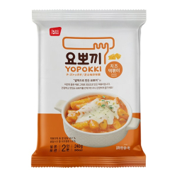 Рисовые клёцки ттокпокки с сыром Yopokki, пачка 240 г Рисовые клёцки ттокпокки с сыром Yopokki, пачка 240 г