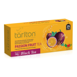 Чай черный пакетированный со вкусом маракуйи Tarlton, 50 г