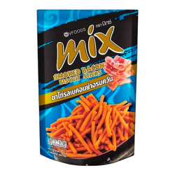 Снек хрустящие палочки со вкусом копченого бекона Mix Vfoods, 50 г