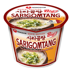 Лапша быстрого приготовления Саригомтанг Nongshim, чашка 114 г Лапша быстрого приготовления Саригомтанг Nongshim, чашка 114 г