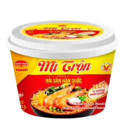 Лапша быстрого приготовления со вкусом морепродуктов Miliket, чашка 105 г