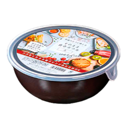 Бочонок с крышкой коричневый Japan Premium, 1,05 л