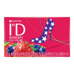 Жевательная резинка со вкусом ягодного микса Lotte, 25 г