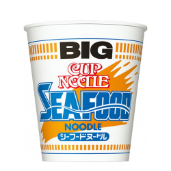 Лапша быстрого приготовления со вкусом морепродуктов Nissin, стакан 104 г