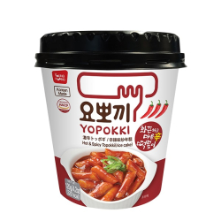 Рисовые клёцки ттокпокки суперострые Yopokki, стакан 120 г Рисовые клёцки ттокпокки суперострые Yopokki, стакан 120 г