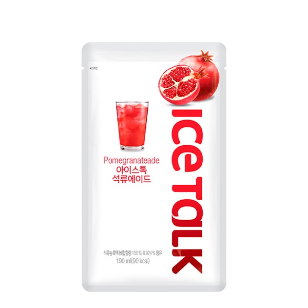 Напиток Ice Talk лимонад со вкусом граната Pro-M, 190 мл 