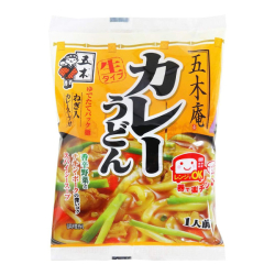 Лапша удон с карри с острым курино-свиным супом Itsuki, пачка 225 г