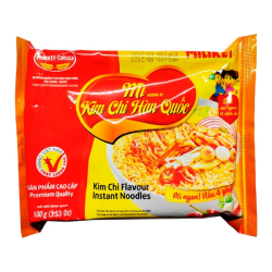 Лапша быстрого приготовления со вкусом кимчи Miliket, пачка 100 г