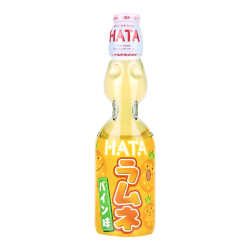 Напиток газированный Ramune со вкусом ананаса Hata Kosen, 200 мл
