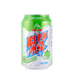 Напиток газированный со вкусом яблока Bingfeng, 330 мл