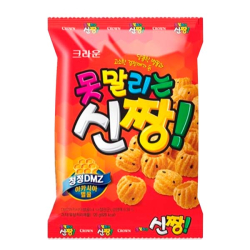 Чипсы со вкусом меда и семенами черного кунжута Shinzzang Crown, 120 г