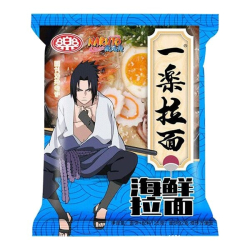 Лапша быстрого приготовления Ичираку рамен со вкусом морепродуктов Naruto, пачка 125 г
