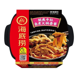 Лапша саморазогревающаяся со вкусом рубца Haidilao, чашка 435 г