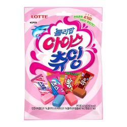Жевательные конфеты с фруктовым вкусом Lotte, 63 г
