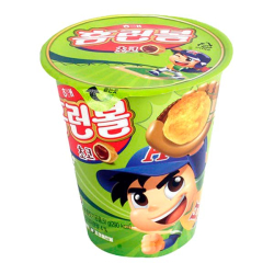 Печенье шарики с шоколадной начинкой Haitai, стакан, 51 г