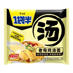 Лапша быстрого приготовления со вкусом грибов и курицы JML, пачка 132 г