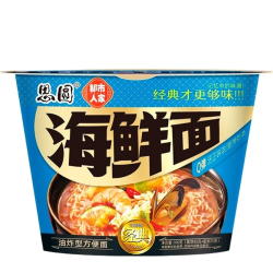 Лапша быстрого приготовления Simeite со вкусом морепродуктов Siyuan, чашка 100 г