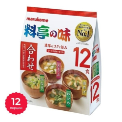 Мисо-суп Kabushiki с японским вкусом 12 порций Marukome, 219 г
