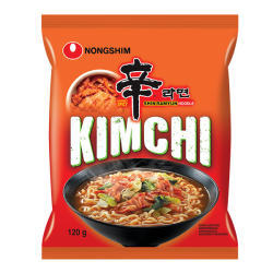 Лапша быстрого приготовления Кимчи Рамен Nongshim, пачка 120 г Лапша быстрого приготовления Кимчи Рамен Nongshim, пачка 120 г