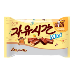 Шоколадные батончики Choco Mini Free Time Haitai, 480 г