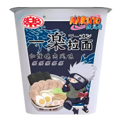 Лапша быстрого приготовления Ичираку рамен со вкусом курицы и карри Naruto, стакан 100 г