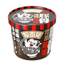 Лапша быстрого приготовления Рамен со вкусом острой свинины JML, стакан 95 г