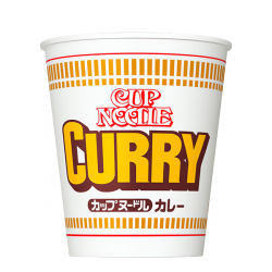 Лапша быстрого приготовления со вкусом карри Nissin, стакан 87 г