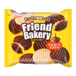 Бисквит в шоколаде Glico, 62 г