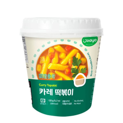 Рисовые клёцки ттокпокки с соусом карри Joayo, стакан 120 г