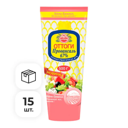 Майонез Провансаль Ottogi, 500 г х 15 шт