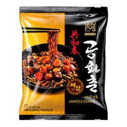 Лапша быстрого приготовления с соусом из черной фасоли GS25, пачка 195 г