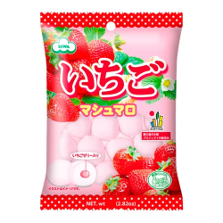 Маршмеллоу с начинкой из клубники Eiwa, 90 г