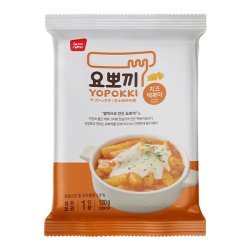 Рисовые клёцки ттокпокки с сыром Yopokki, пачка 120 г Рисовые клёцки ттокпокки с сыром Yopokki, пачка 120 г